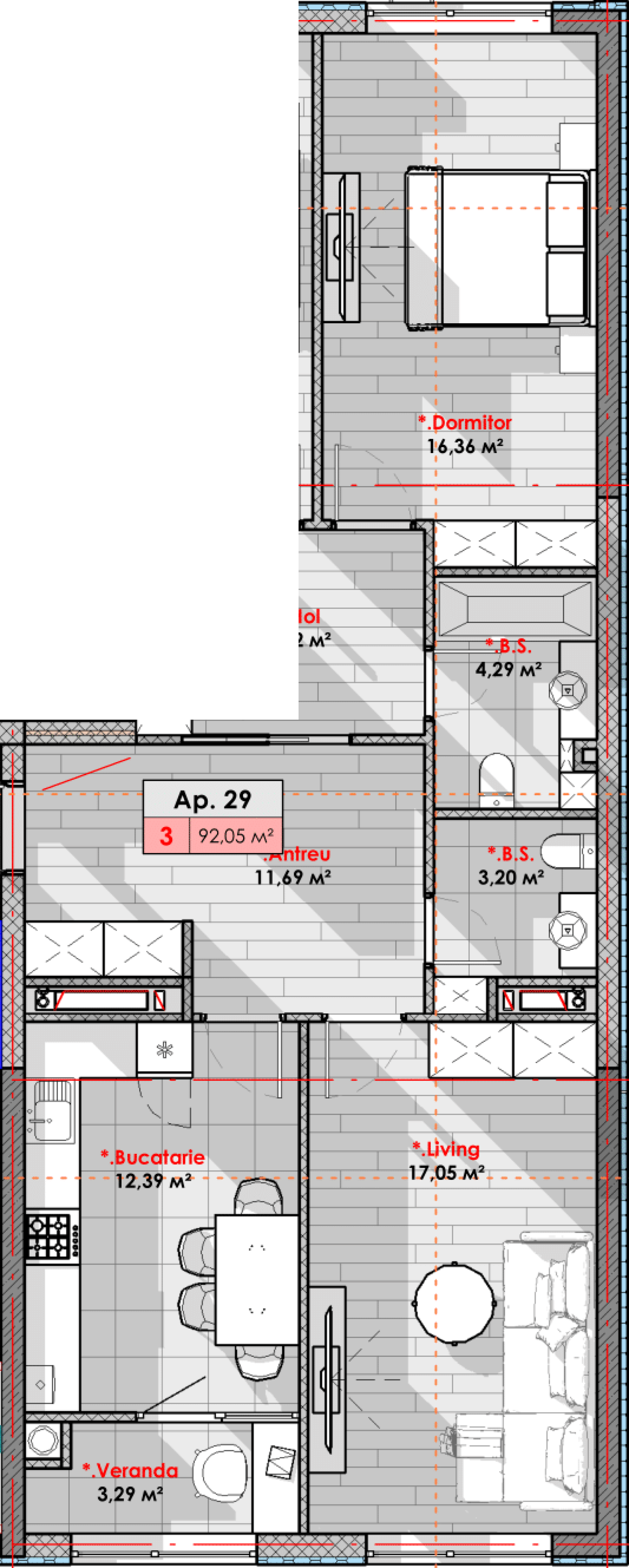 Apartamente Smart Home Moșilor Tudor Vladimirescu