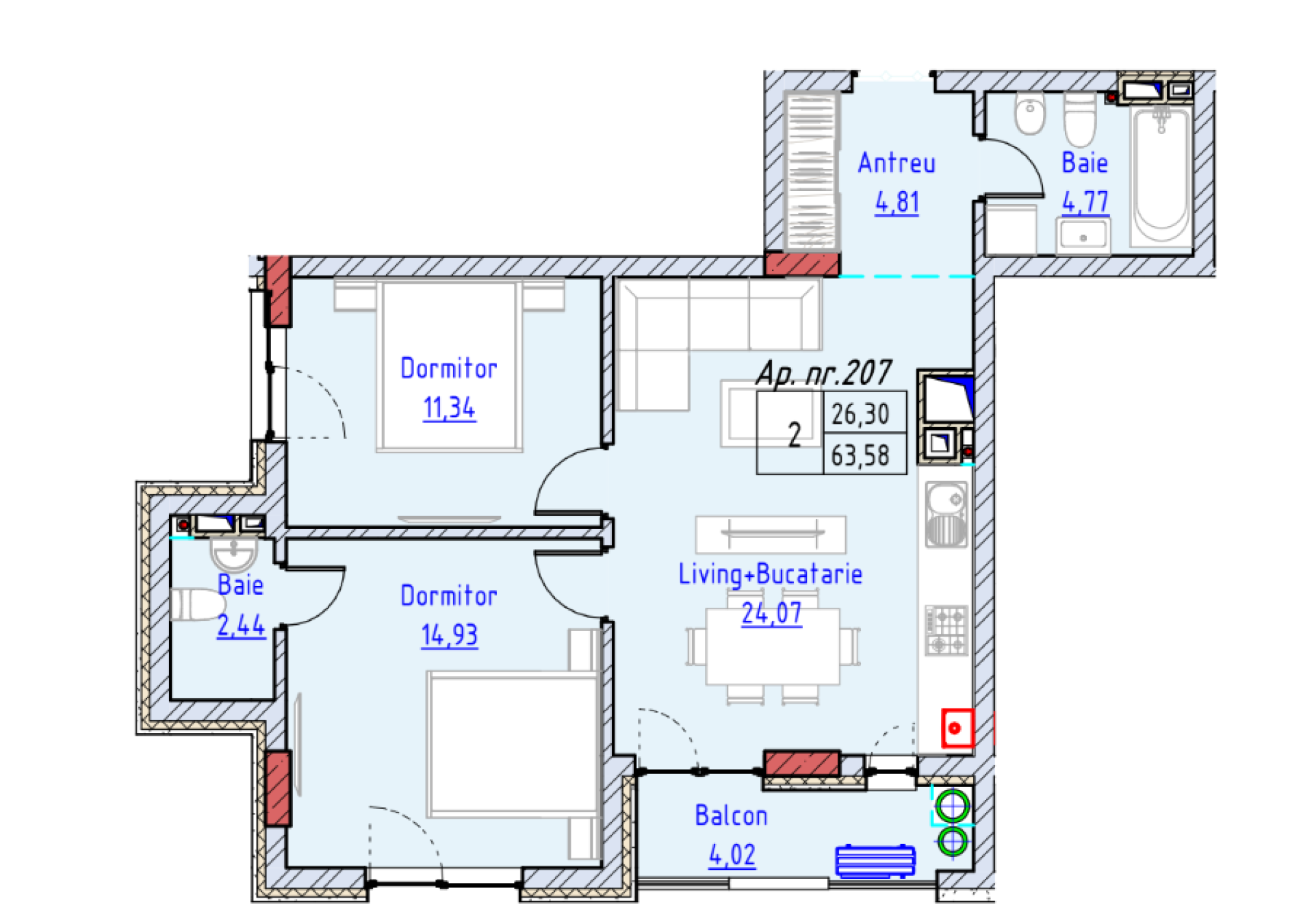 Apartamente Favorit 2 Solomon Construct