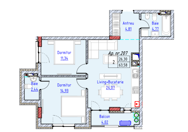 Apartamente Favorit 2 Solomon Construct